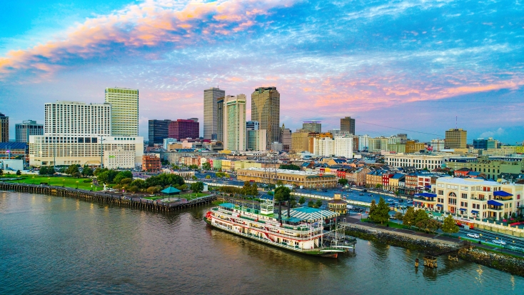 New Orleans Aerial View